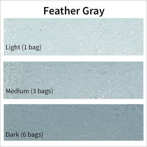 Stucco integral color, Feather Grey