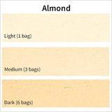 Stucco integral color, Almond