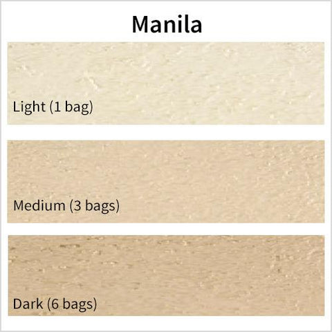 Stucco integral color, Manila