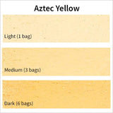 Stucco integral color, Aztec Yellow
