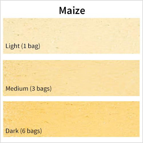 Stucco integral color, Maize