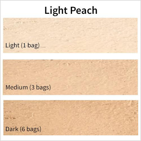 Stucco integral color, Light Peach