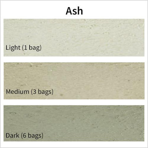 Stucco integral color, Ash