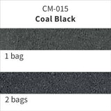 CM-015 Coal Black Mortar Color