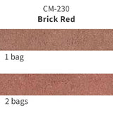 CM-230 Brick Red Mortar Color