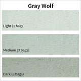 Stucco integral color,Grey Wolf