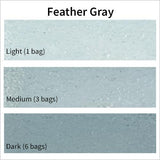 Stucco integral color, Feather Grey