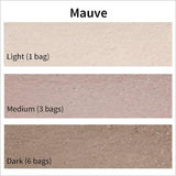 Stucco integral color, Mauve