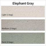 Stucco integral color, Elephant Grey