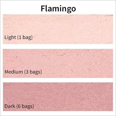 Stucco integral color, Flamingo